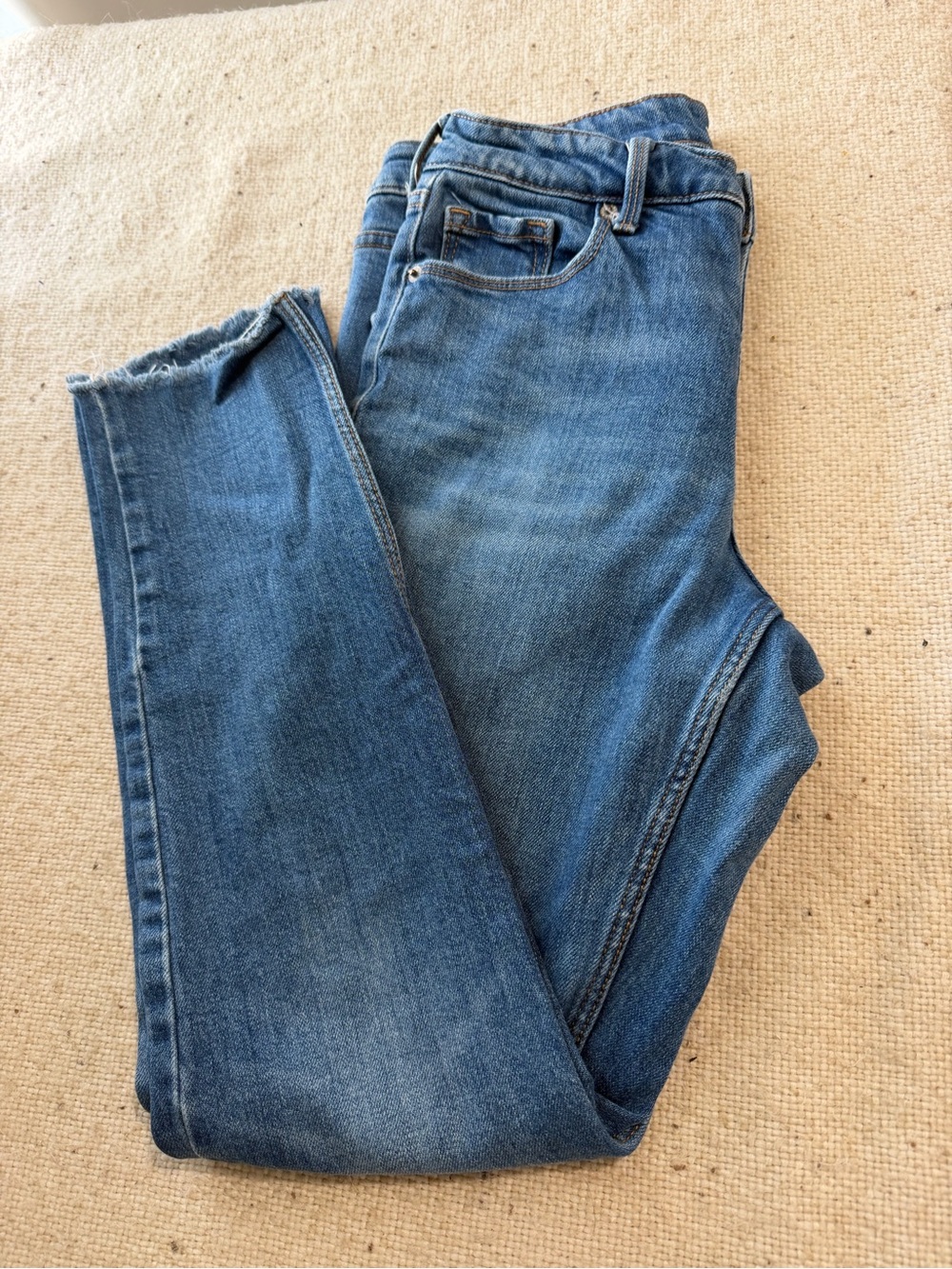 Old Navy Women's High-Rise Blue Denim Jeans